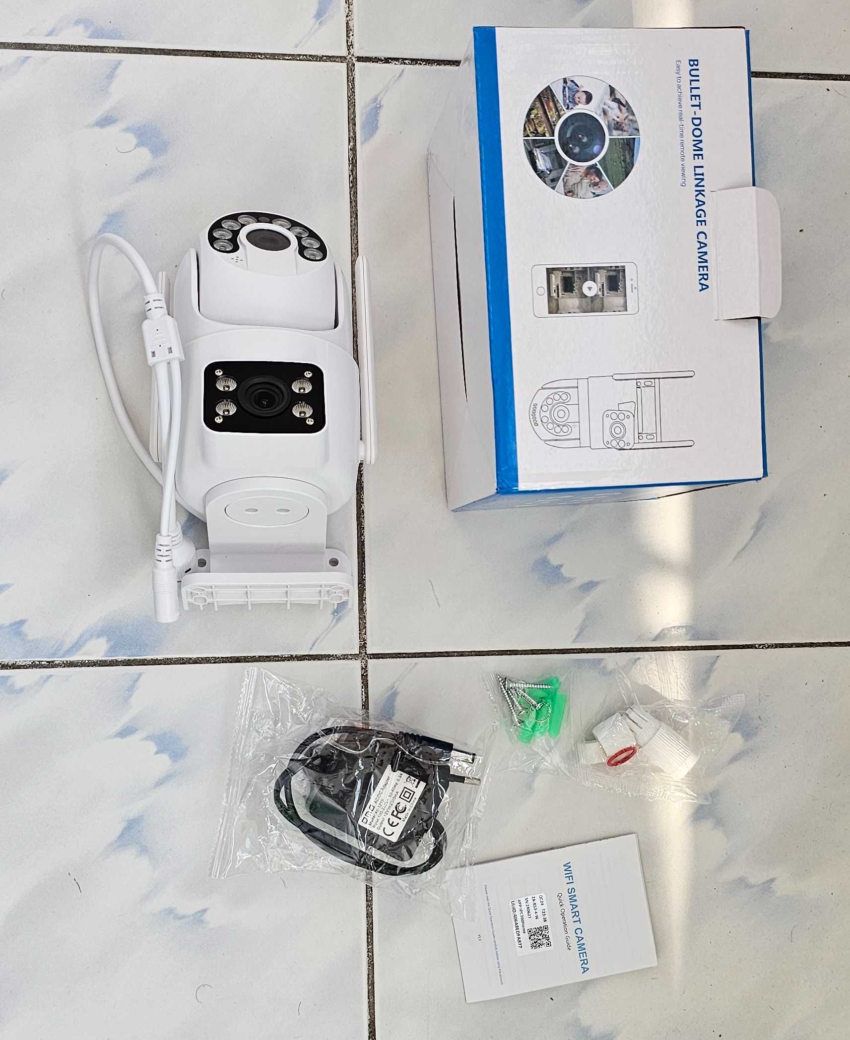 camera supraveghere cu 2 camere independente