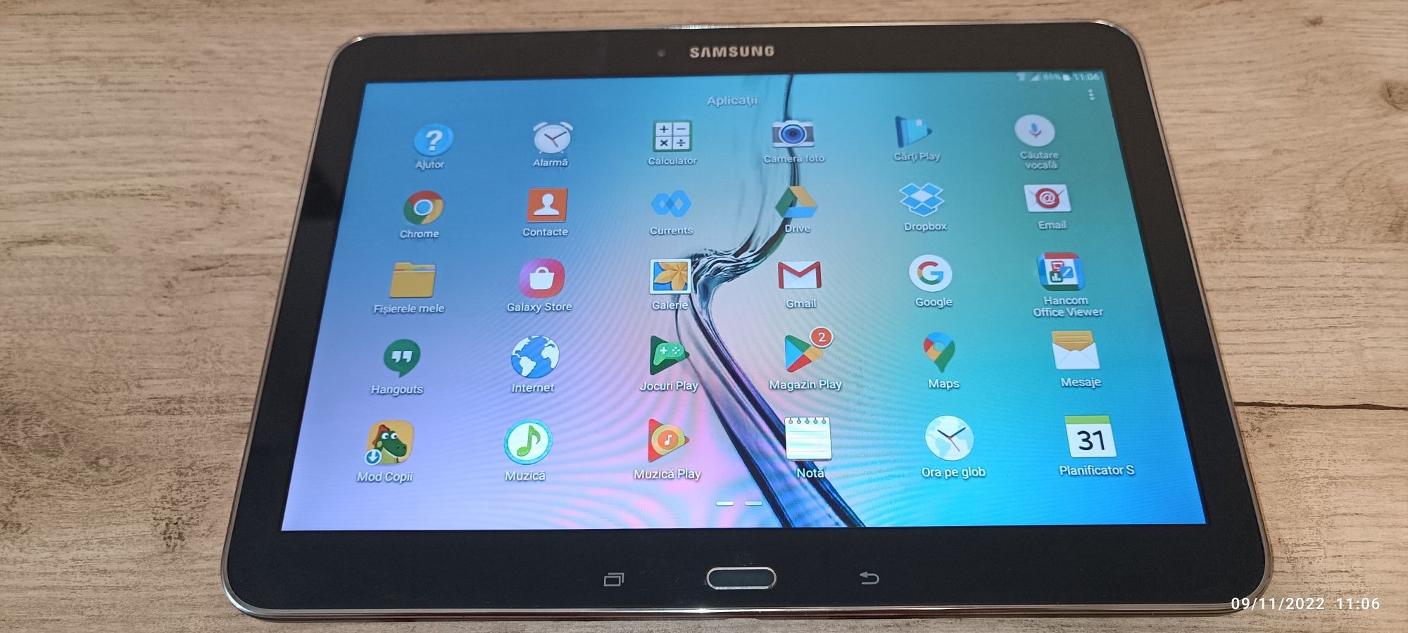 tableta SAMSUNG TAB4 SM-T535 display 10 inch cu SIM.