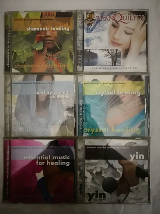 Set cd-uri (30 buc. 3 sunt duble) muzica tai Chi, yoga, meditație, etc