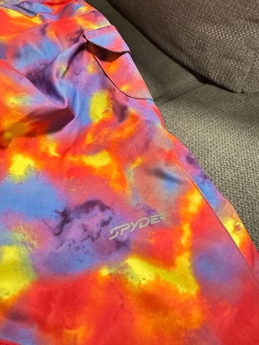 Детски Ски Сноуборд Панталон Spyder Girls Sparkle Pink, 4-7г. 94-115см