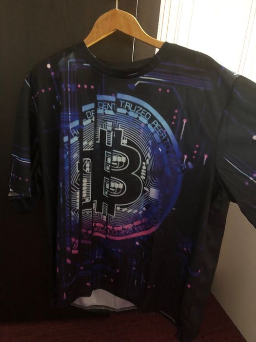 Тениска блуза крипто биткойн bitcoin btc