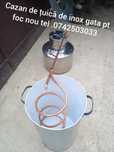 Cazane de tuica de inox gata pt foc. Ori ce marime avem pe stoc. Noii
