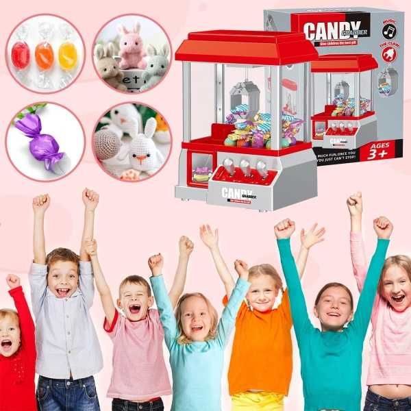 Aparat interactiv de prins bomboane si jucarii