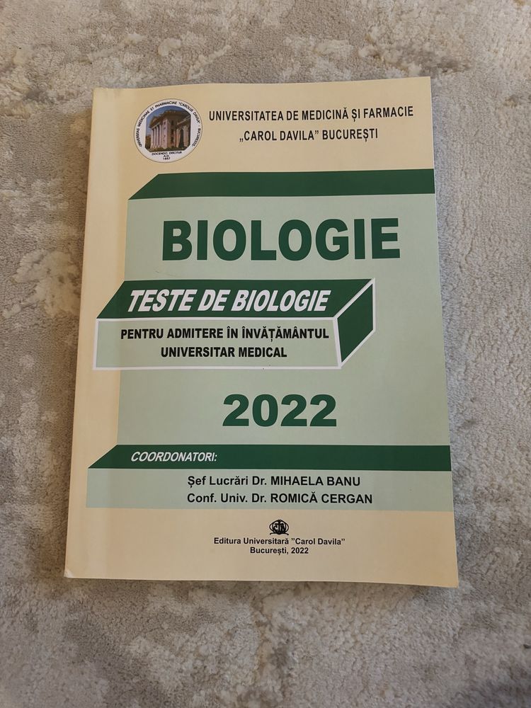 Culegeri de Teste Biologie