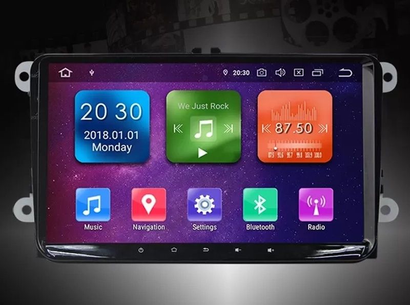 Мултимедия за Volkswagen, Skoda – Android 13, CarPlay, 4GB RAM, 64GB