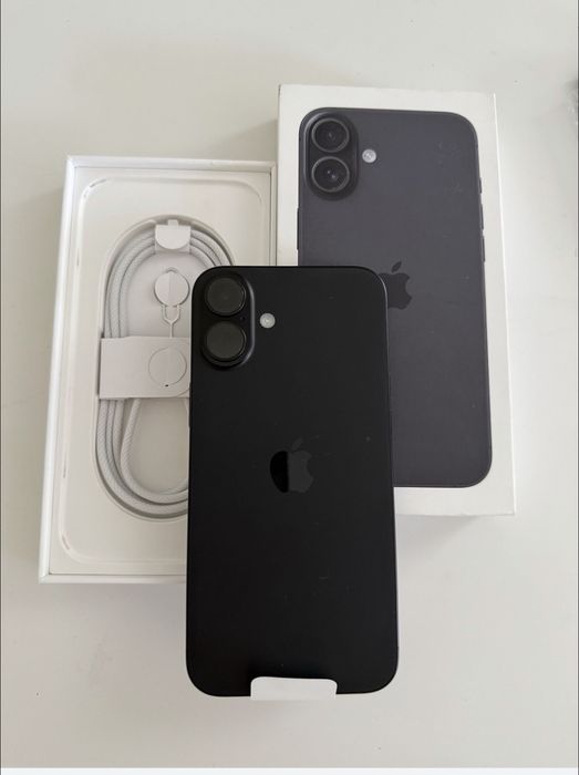 iphone 16 plus 512gb black, NOU, neactivat, zero cicluri