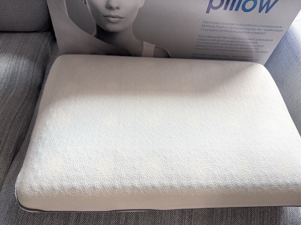 Възглавница Dormia Memory Foam&Gel НОВА