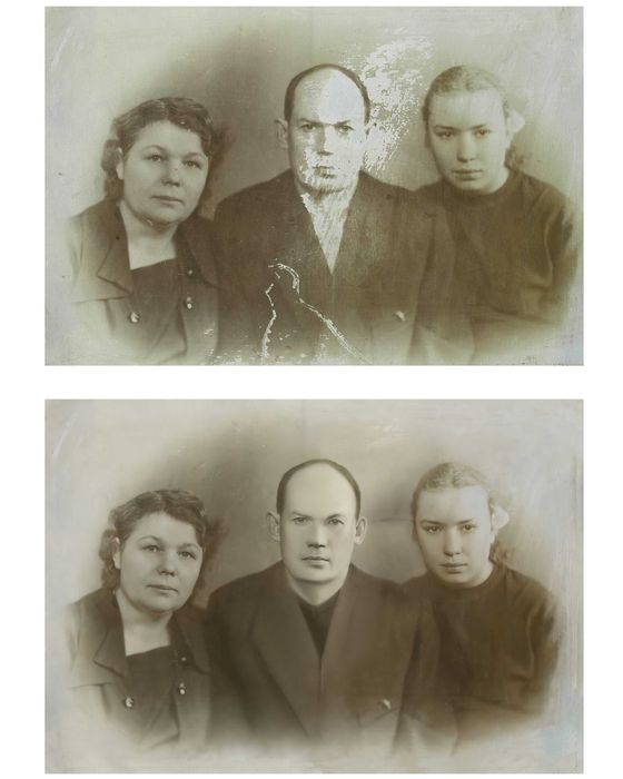 Ретушь, коллажи, реставрация фото