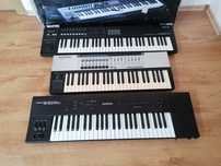 Roland A800 PRO Novation 49SL MK2 Roland S-10 midi contr. orga pian