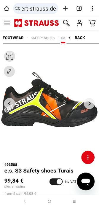 Pantofi impermeabili Engelbert Strauss Turais S3 HRO SRA marimea 38