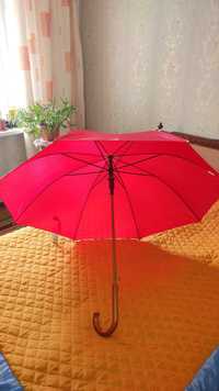 Продается эксклюзивный женский зонт TWIST red
