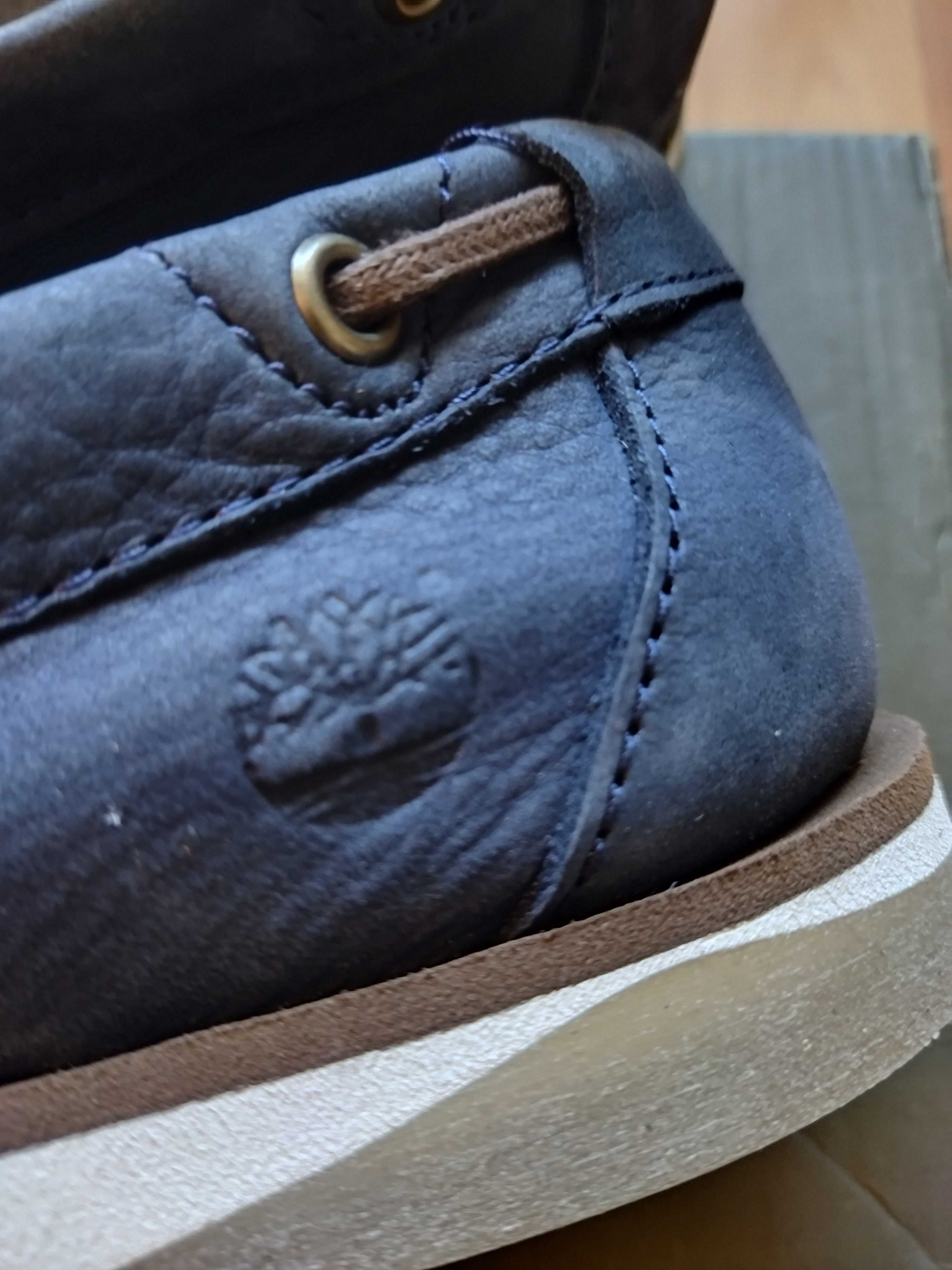 Лоферы-макасины Timberland (США),нубук,оригинал,новые,р-р 40