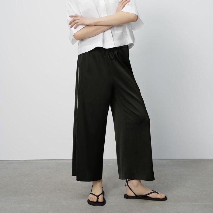 Сатениран панталон Зара- размер S