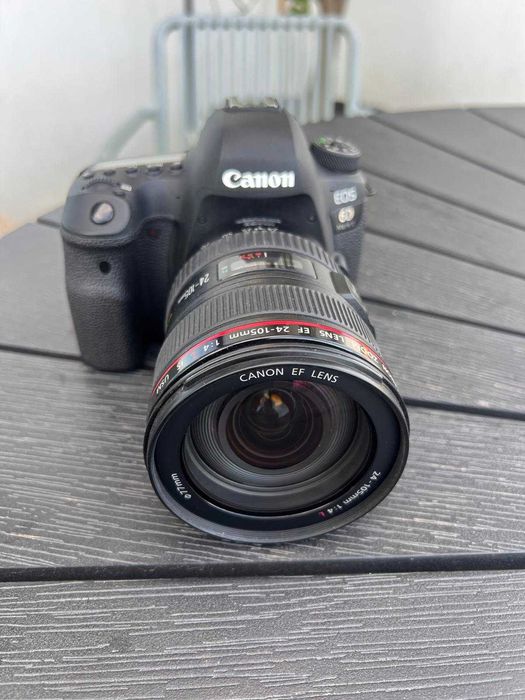 CANON 6D MARK II + obiectiv CANON ZOOM 24-105 + geanta