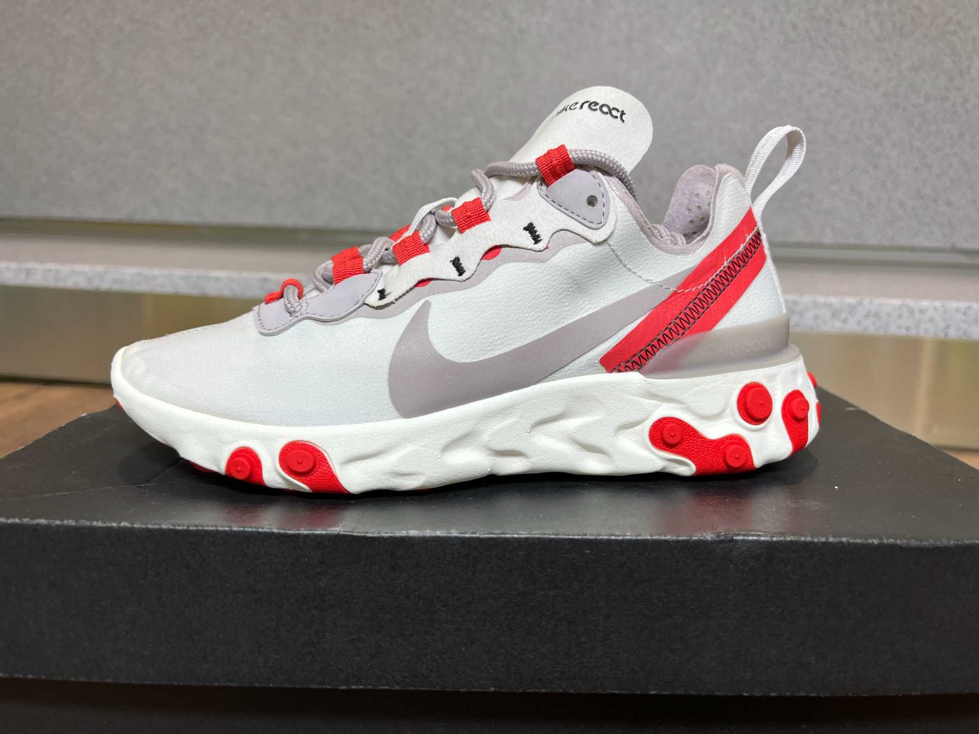 ОРИГИНАЛНИ *** Nike React Element 55 'Sail Phantom Red