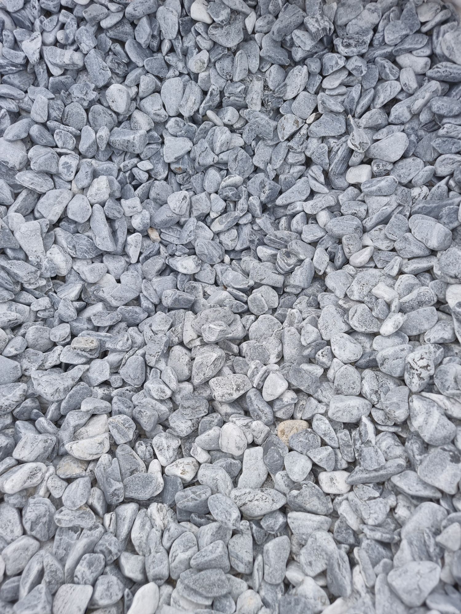 Piatra pebbles decorativa silver