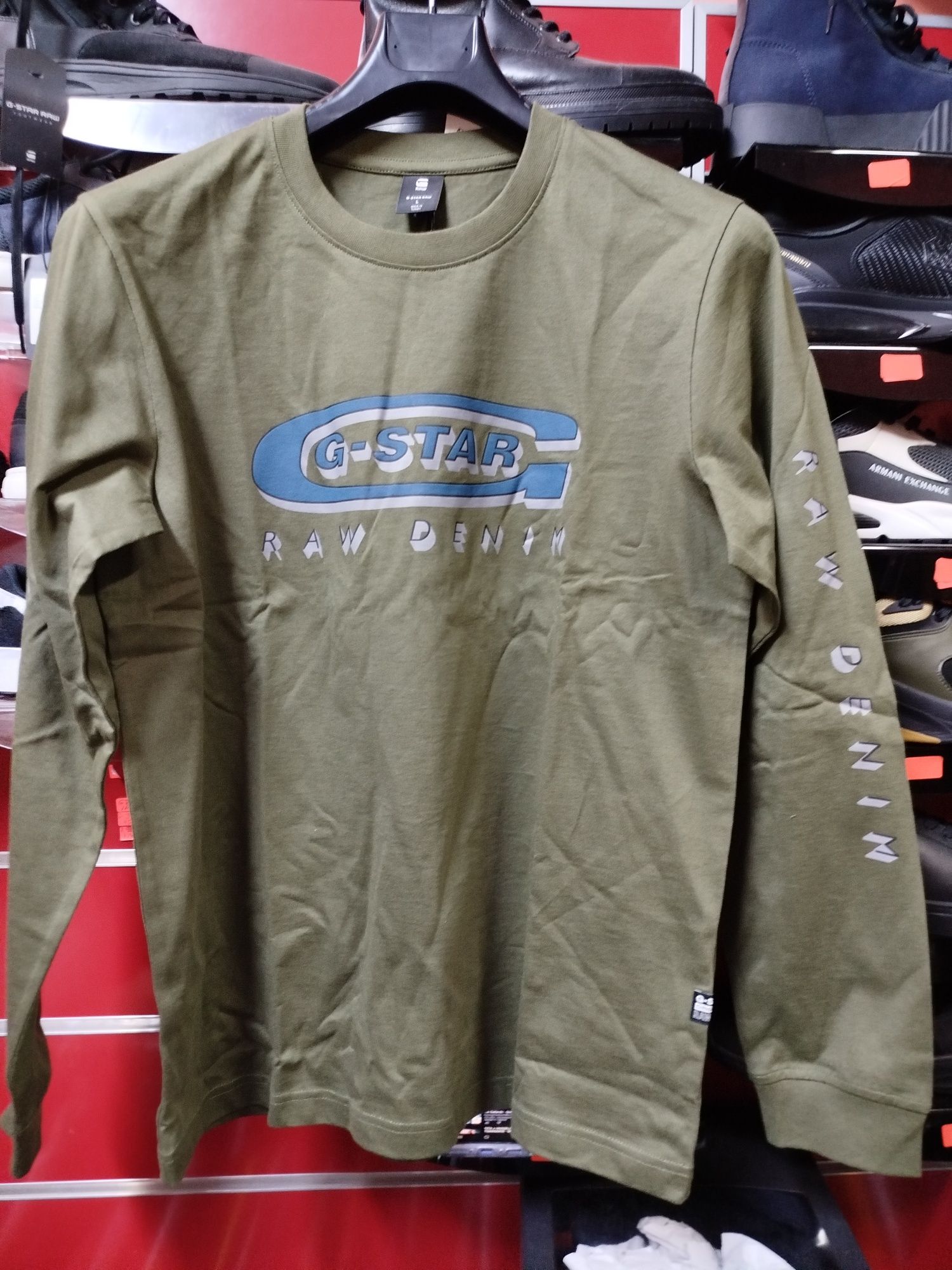 Оригинална блуза G-Star Raw Old Skool L нова мъжка фланела суичър