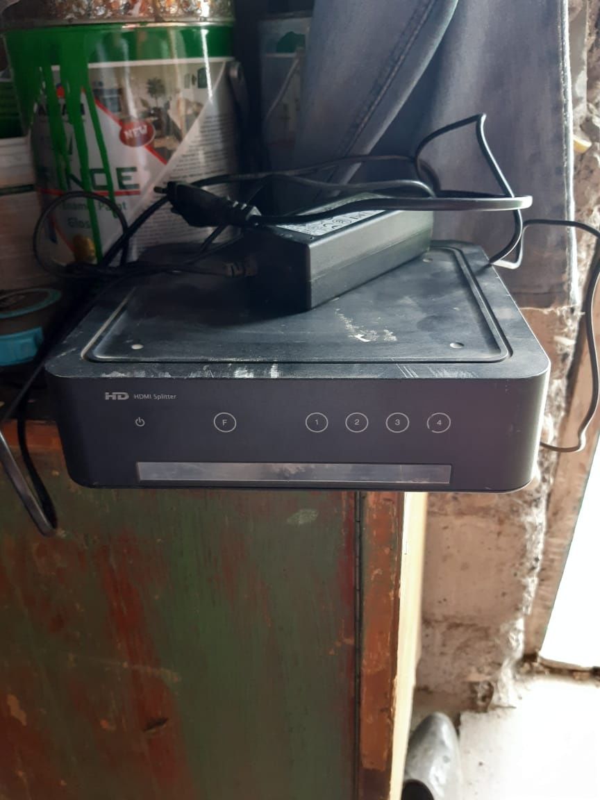 HDMI Splitter и DVD