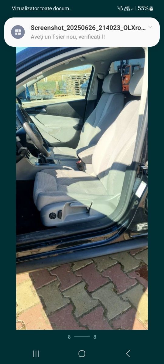 Fata completa/dezmembrari VW Passat B6,2.0tdi,cod motor BMM/BMP