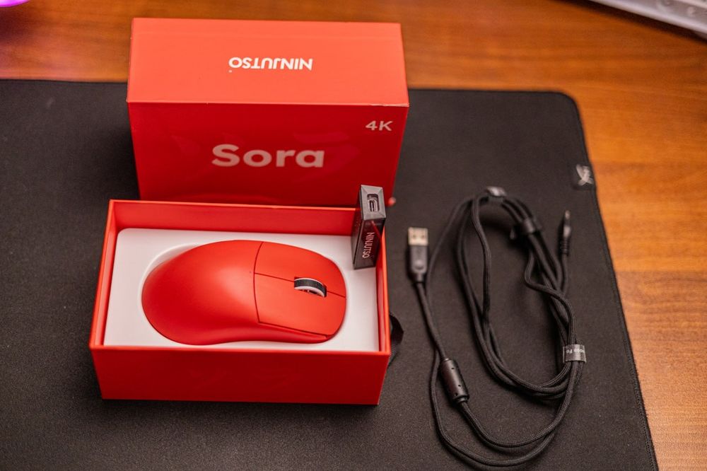 Игровая мышь Ninjutso Sora 4k профессиональная