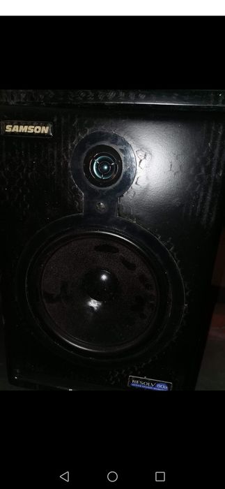 Lumii Digita 600w.Samson Resolv 80A. RCF M801