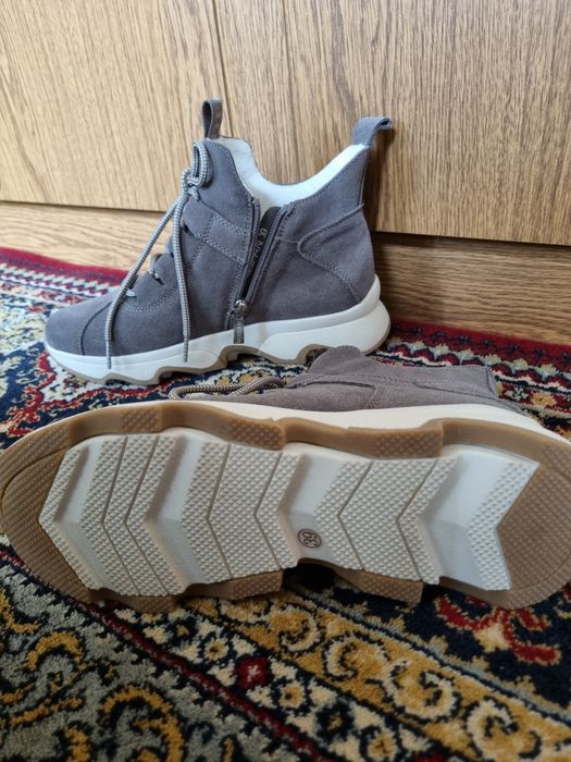 Ботинки женские натуральная замша 39р демисезонные