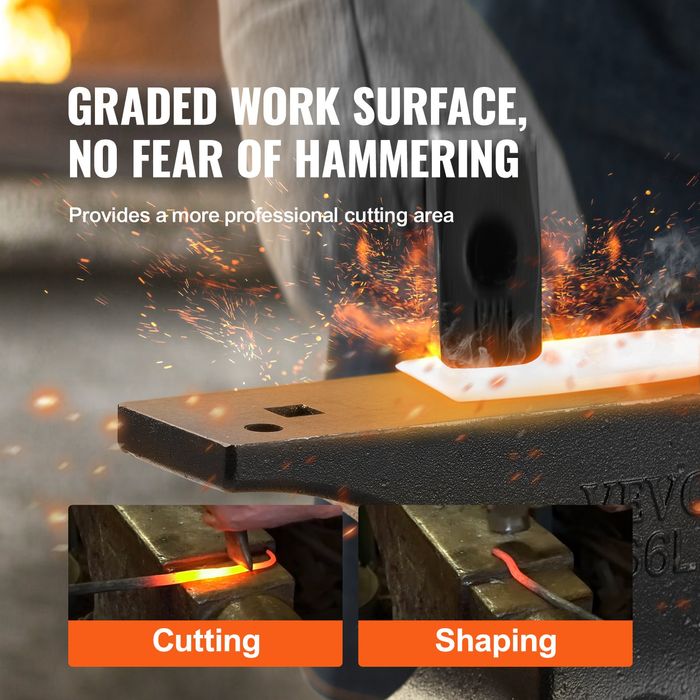 Nicovala cu Corn Simplu,Otel Turnat 29.9 kg,Gauri Rotunde si Patrate