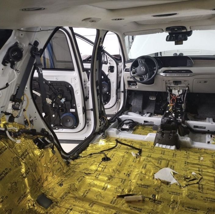 Шумоизоляция авто