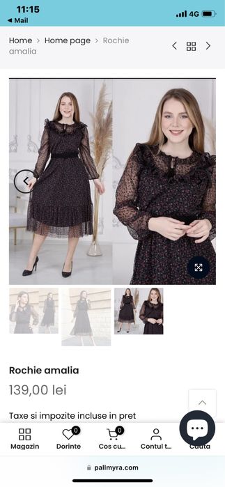 Rochie Amalia mărimea M