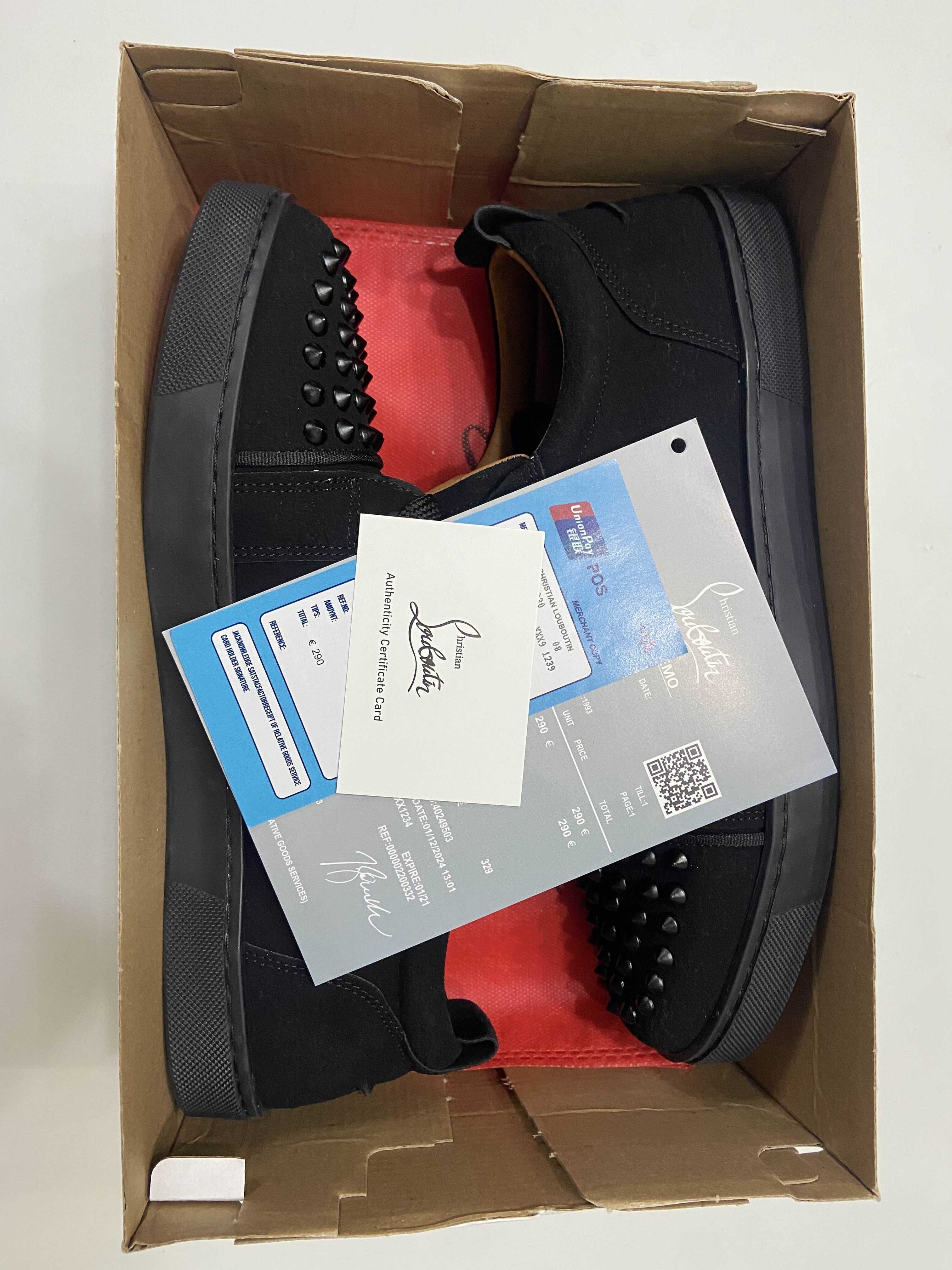 (41-44 номер) Christian Louboutin Red Bottoms Low (с шипове)