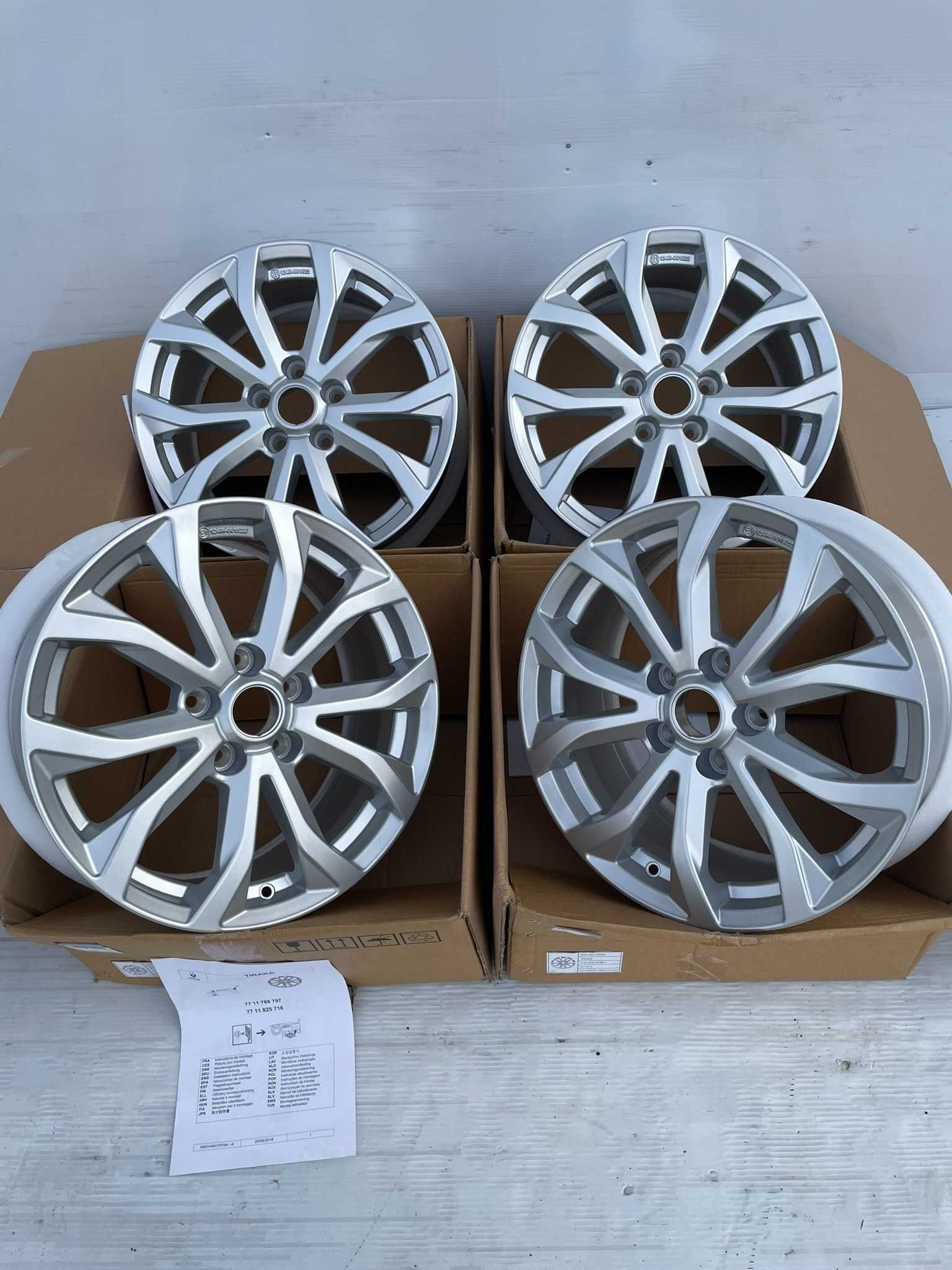 Jante noi R17 Renault Talisman Kadjar Megane Captur originale Renault
