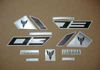 Стикери Yamaha fz 750, mt-03, mt-07, Tenere XTZ 660, xj6 лепенки mt03