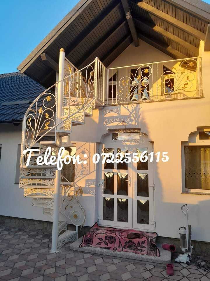Realizăm la comandă: Scări Spirală