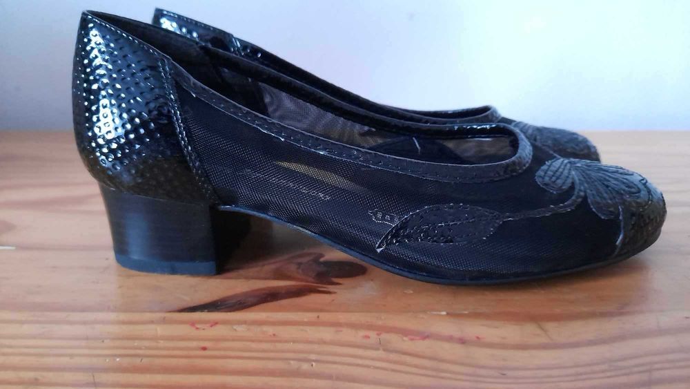 Pantofi dama combinatie de piele si material „Remonte Dorndorg” -37