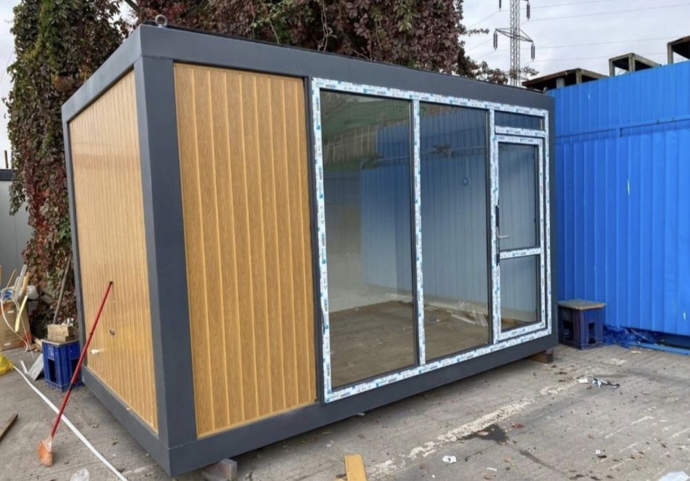 container chioșc vitrina 4,00x2,40