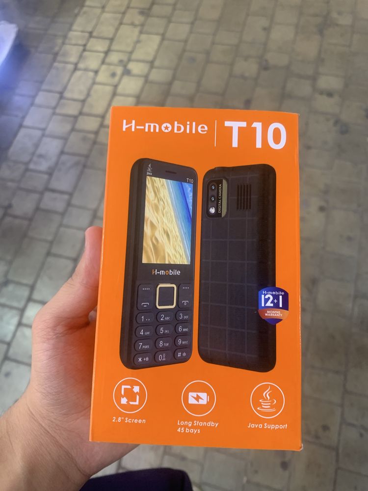 H-mobile T10 knopka