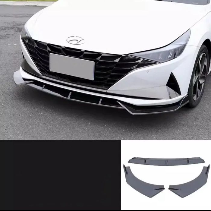 Передняя губа на Elantra