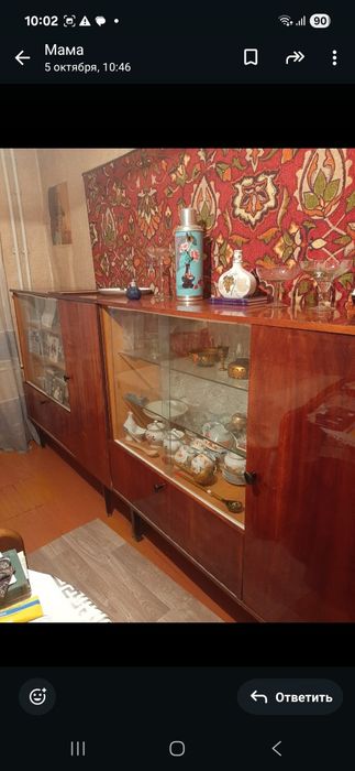 Дарю сервант б/у