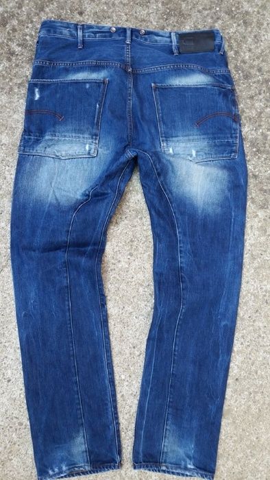 G Star Jeans Grayson Straight Fit Medium Aged