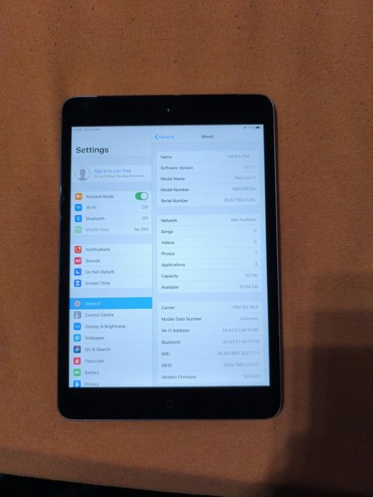 iPad mini 2 WiFi/GSM