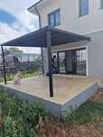 Pergola retractabila electrica cu banda led 4×4m