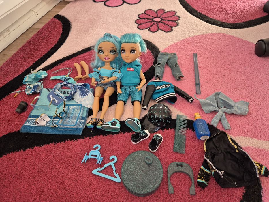 Set papusa Rainbow +accesorii