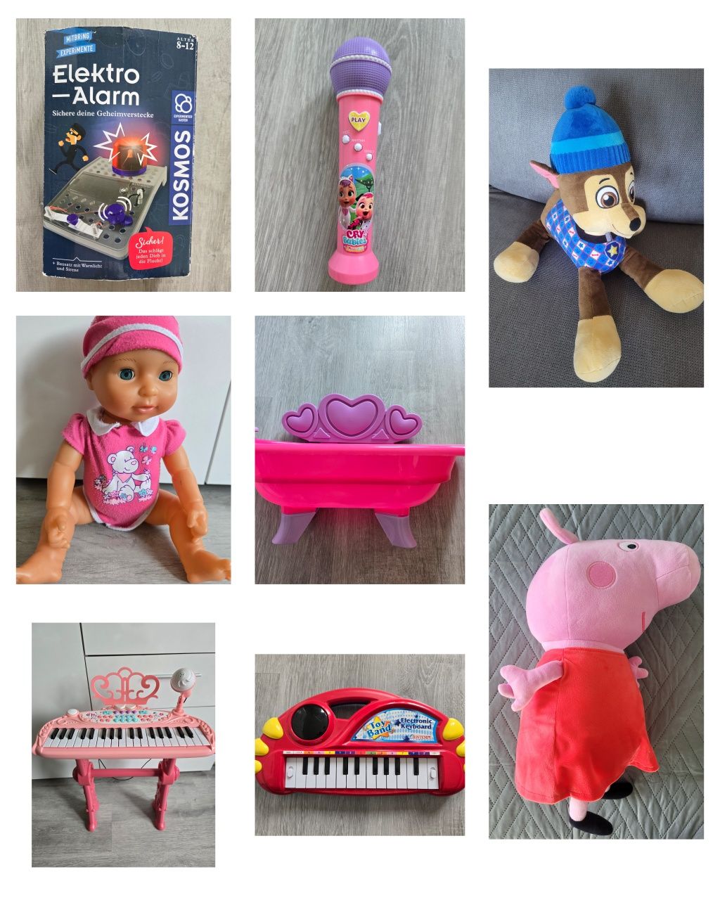 Разнообразни детски играчки