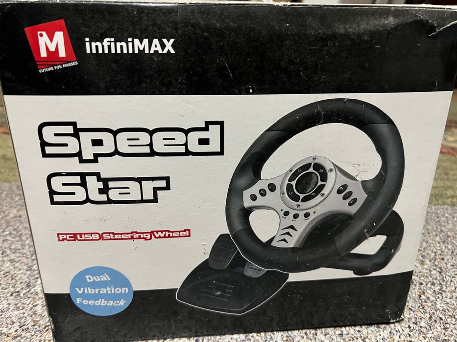 Volan cu pedale infinimax Speed star