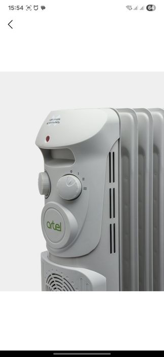 Масляный обогреватель Artel 13 секции 2500вт мощность оптом и в розниц