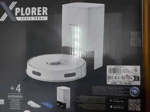 Robot de aspirare Rowenta X-Plorer S75S+ RR8587WH