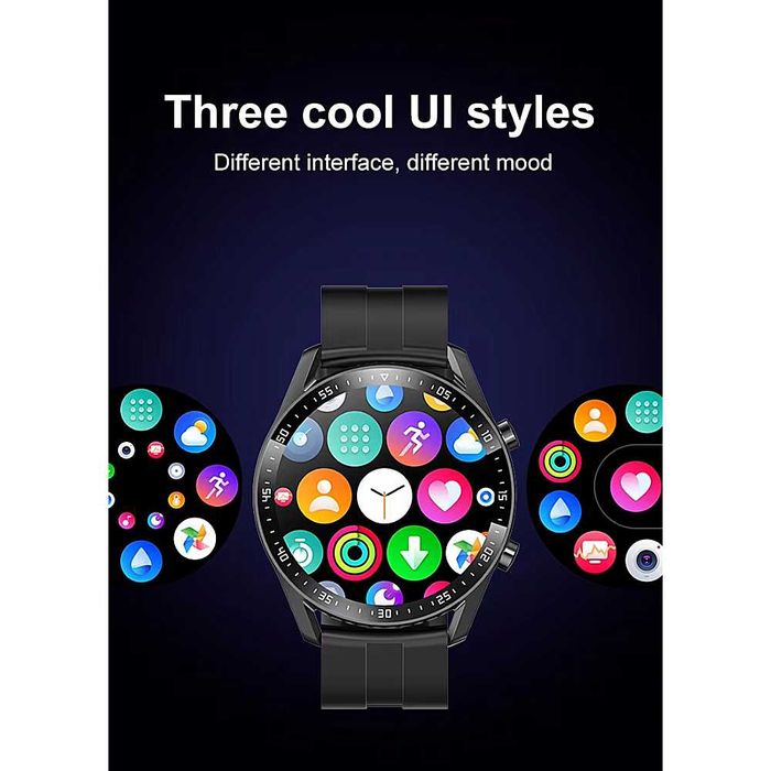 Ceas Smartwatch Elegant si Bratara Fitness 1.3 Display IPS Full Touch