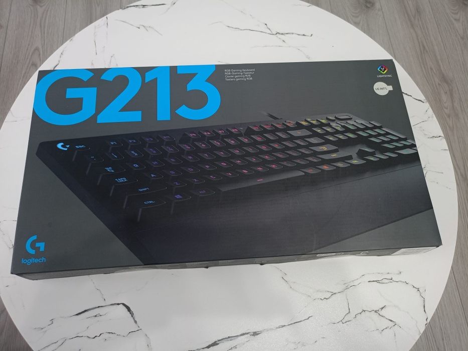 Tastatura Gaming LOGITECH Prodigy G213, USB, Layout US INT, negru