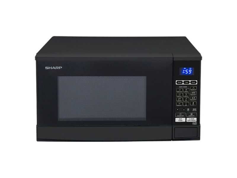 Микровълнова Фурна с Грил Sharp R670BK, 20L, 800W