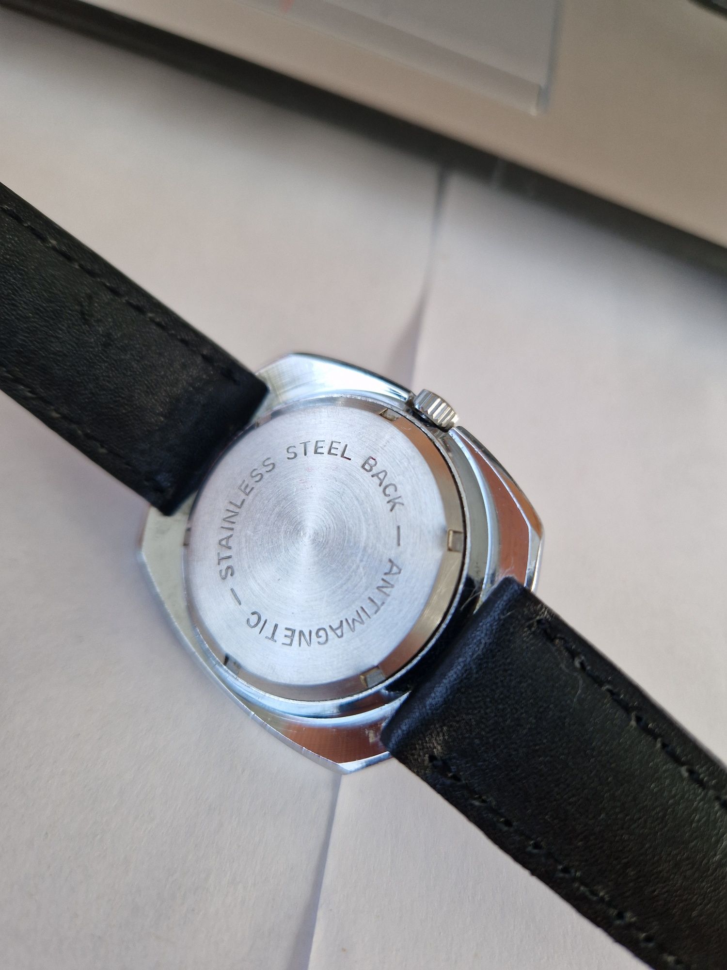 Красив антикварен мъжки механичен часовник Esperanto
